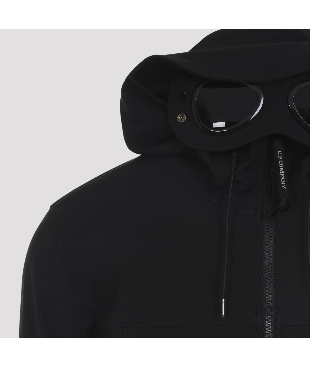 CP COMPANY Черная полиэстеровая куртка, фото 4