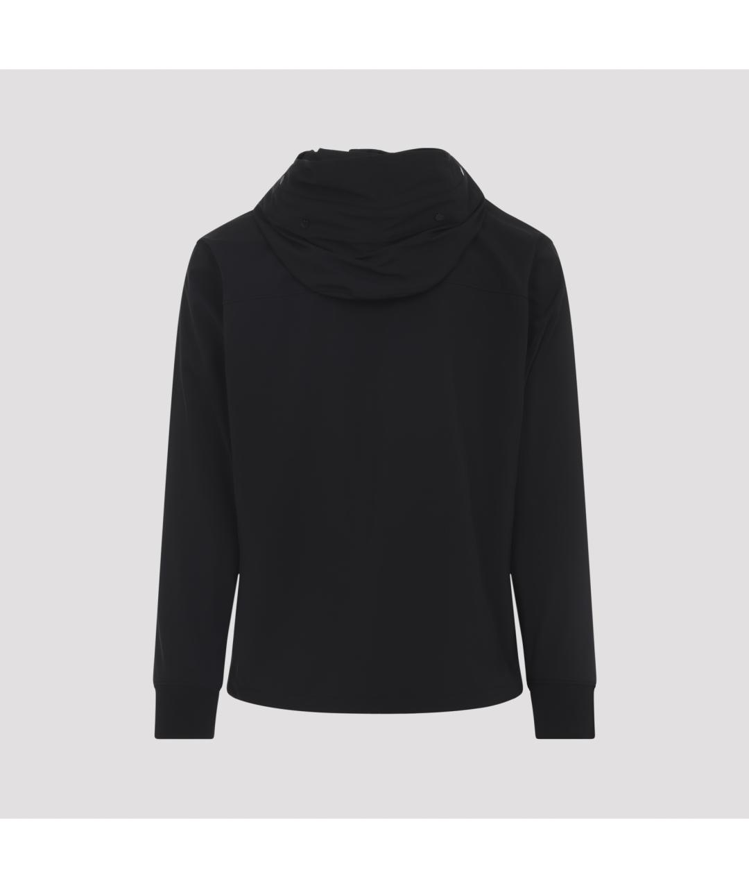 CP COMPANY Черная полиэстеровая куртка, фото 2