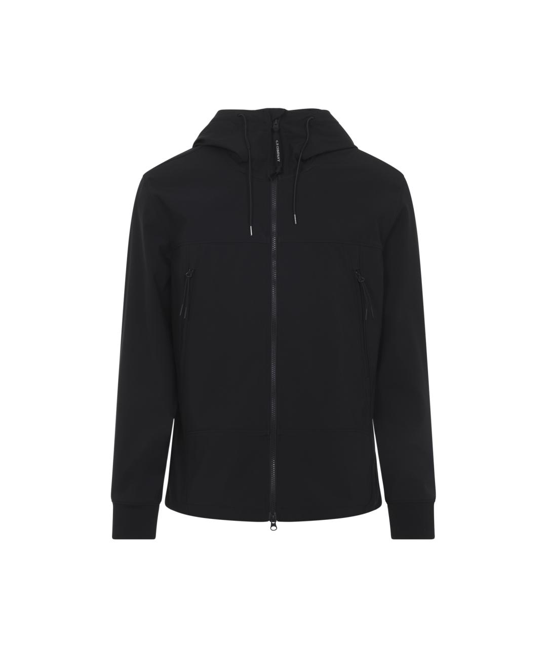 CP COMPANY Черная полиэстеровая куртка, фото 1