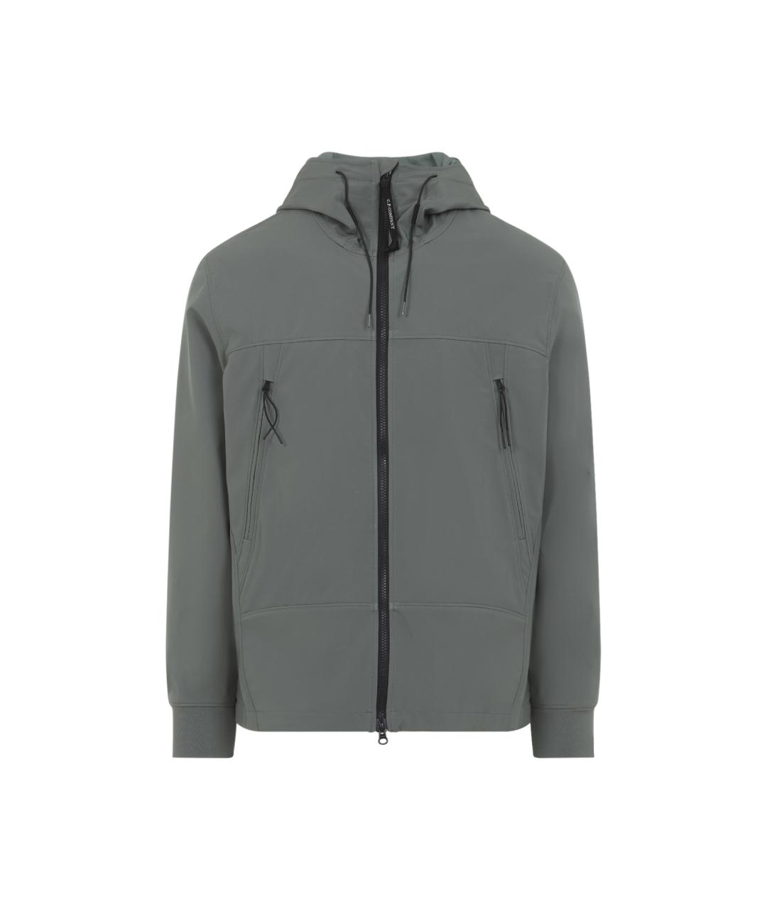 CP COMPANY Серая полиэстеровая куртка, фото 1