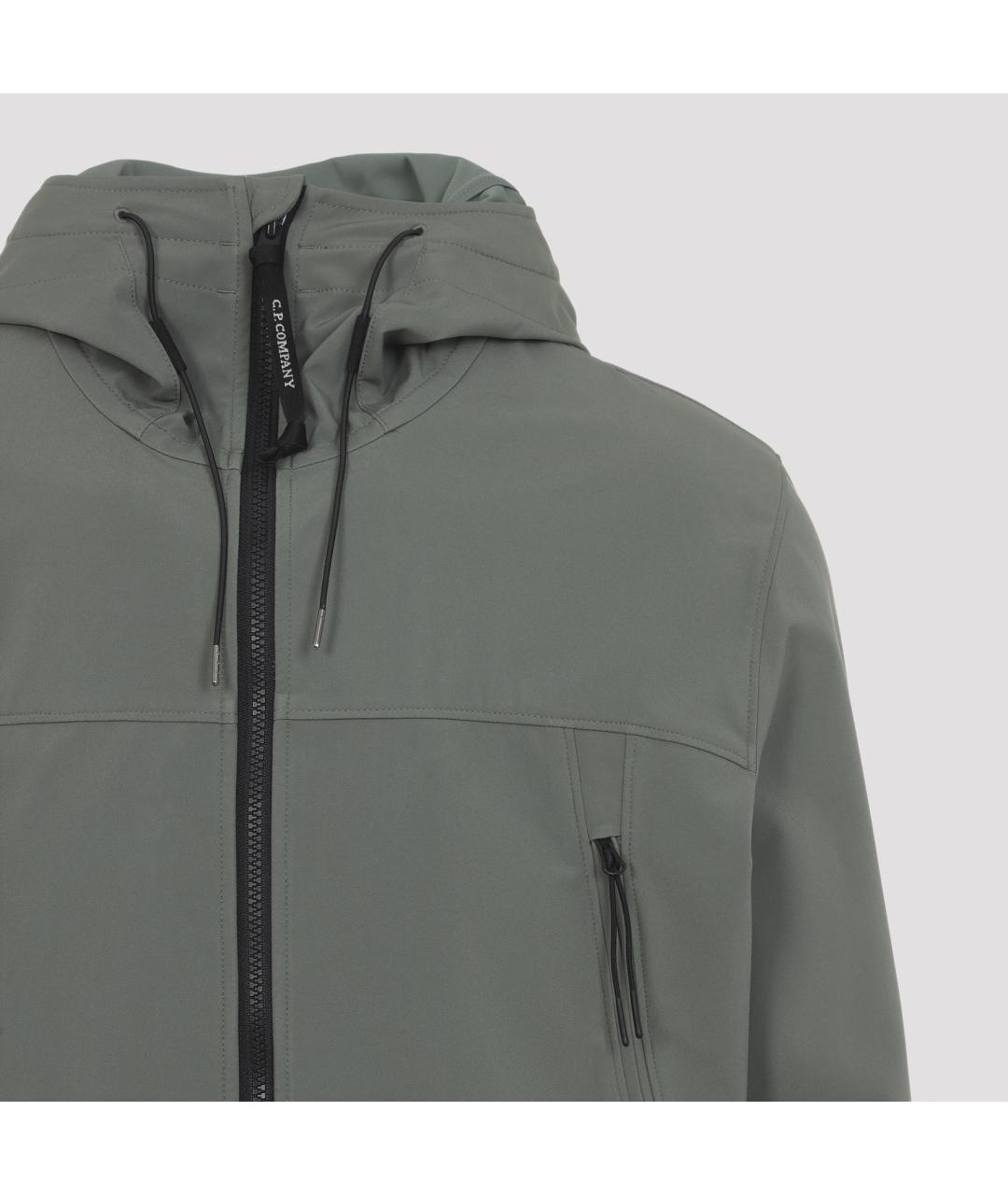 CP COMPANY Серая полиэстеровая куртка, фото 3
