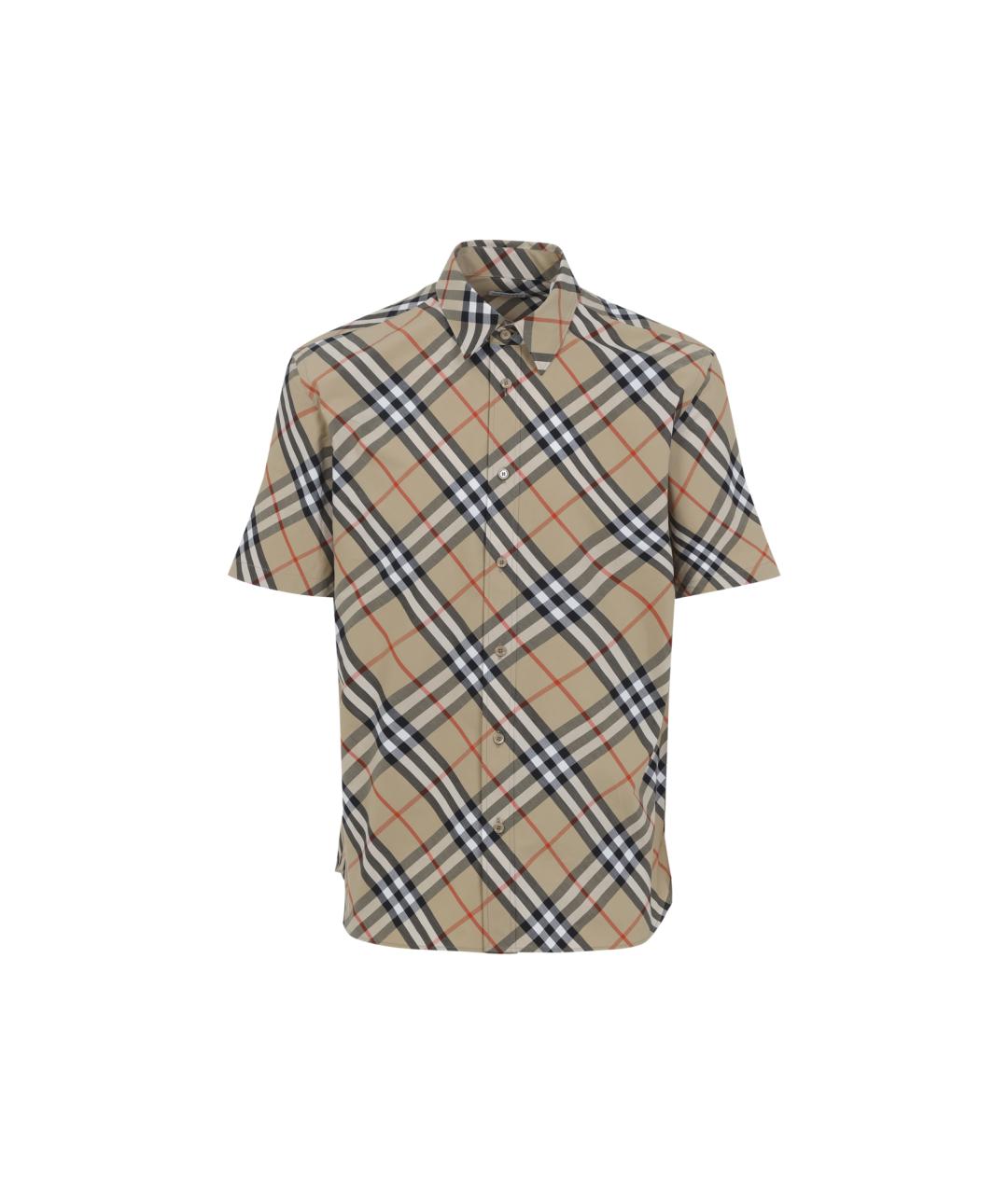 BURBERRY Мульти хлопковая кэжуал рубашка, фото 1