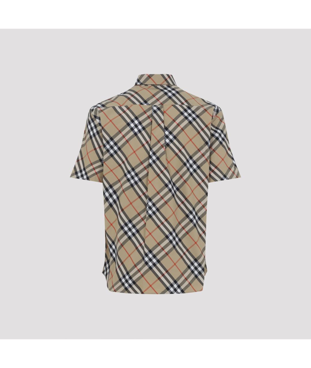 BURBERRY Мульти хлопковая кэжуал рубашка, фото 2