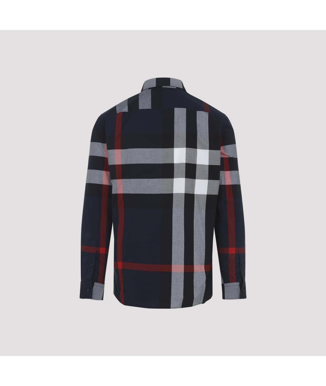BURBERRY Мульти хлопковая кэжуал рубашка, фото 2