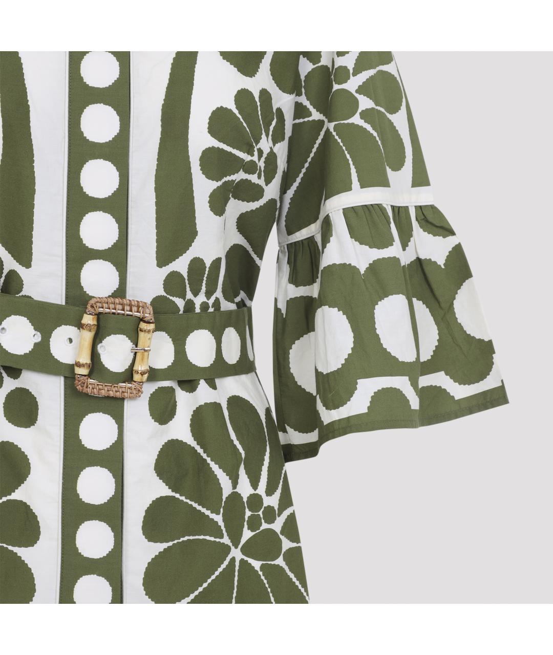 FARM RIO Мульти хлопковое повседневное платье, фото 4