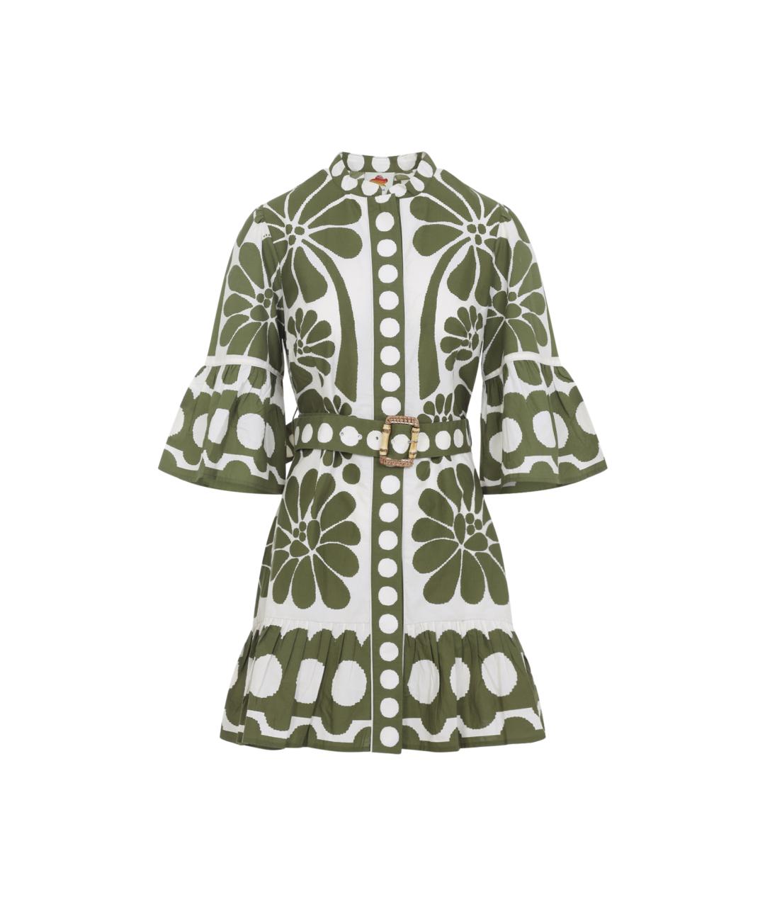 FARM RIO Мульти хлопковое повседневное платье, фото 1