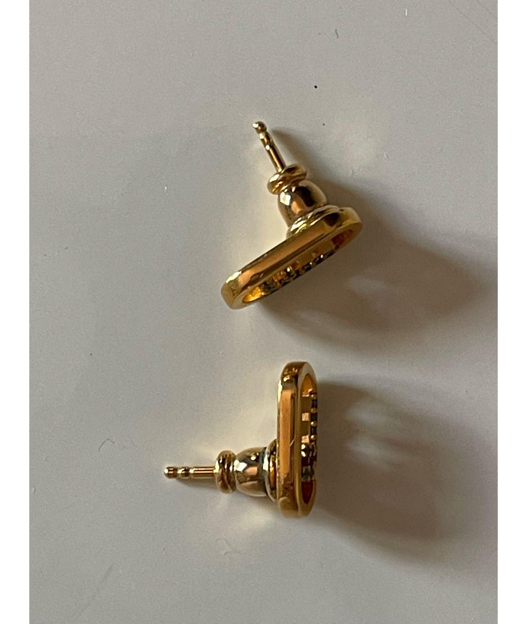 FENDI Золотые серьги, фото 6
