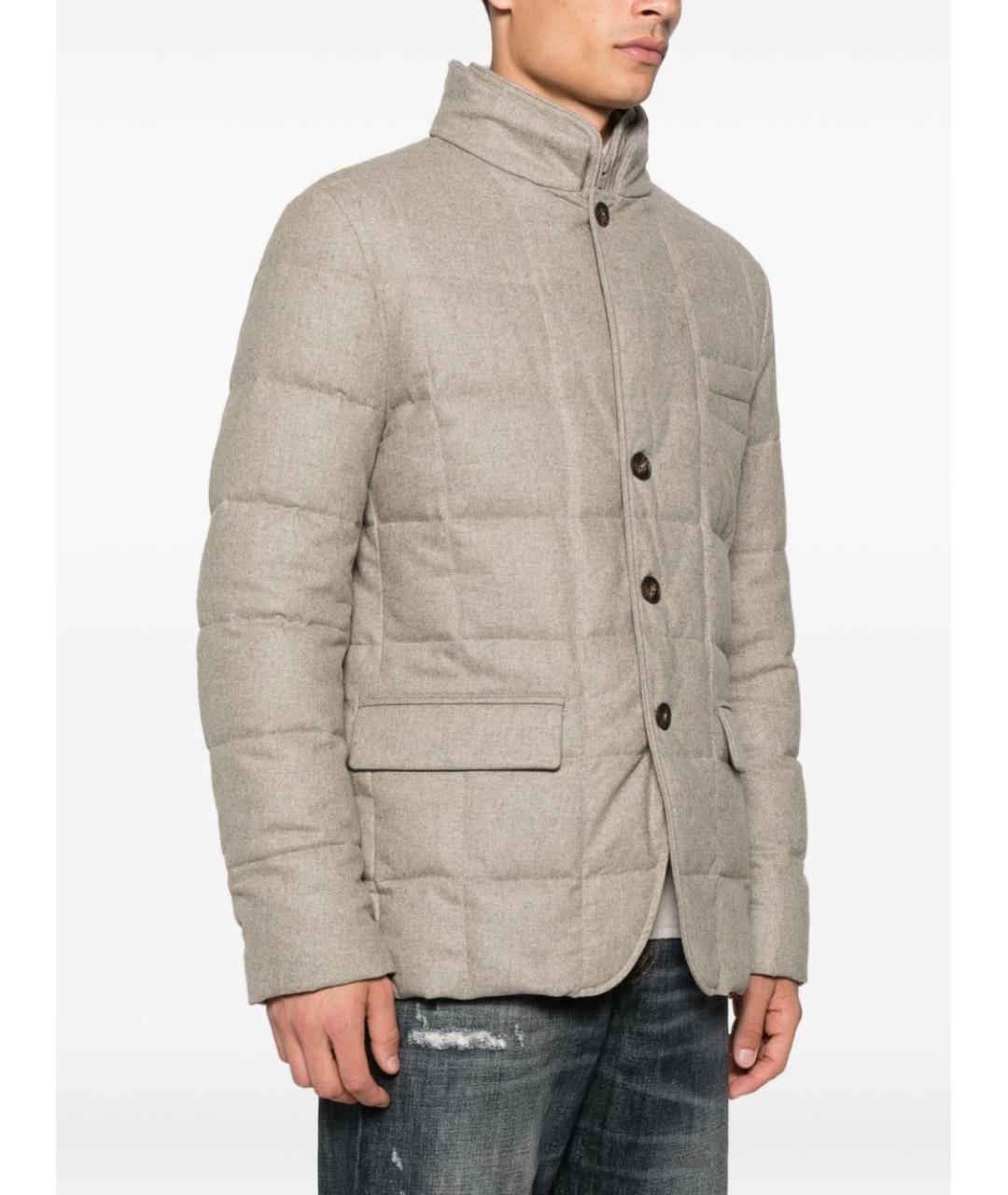 FAY Серая полиэстеровая куртка, фото 3