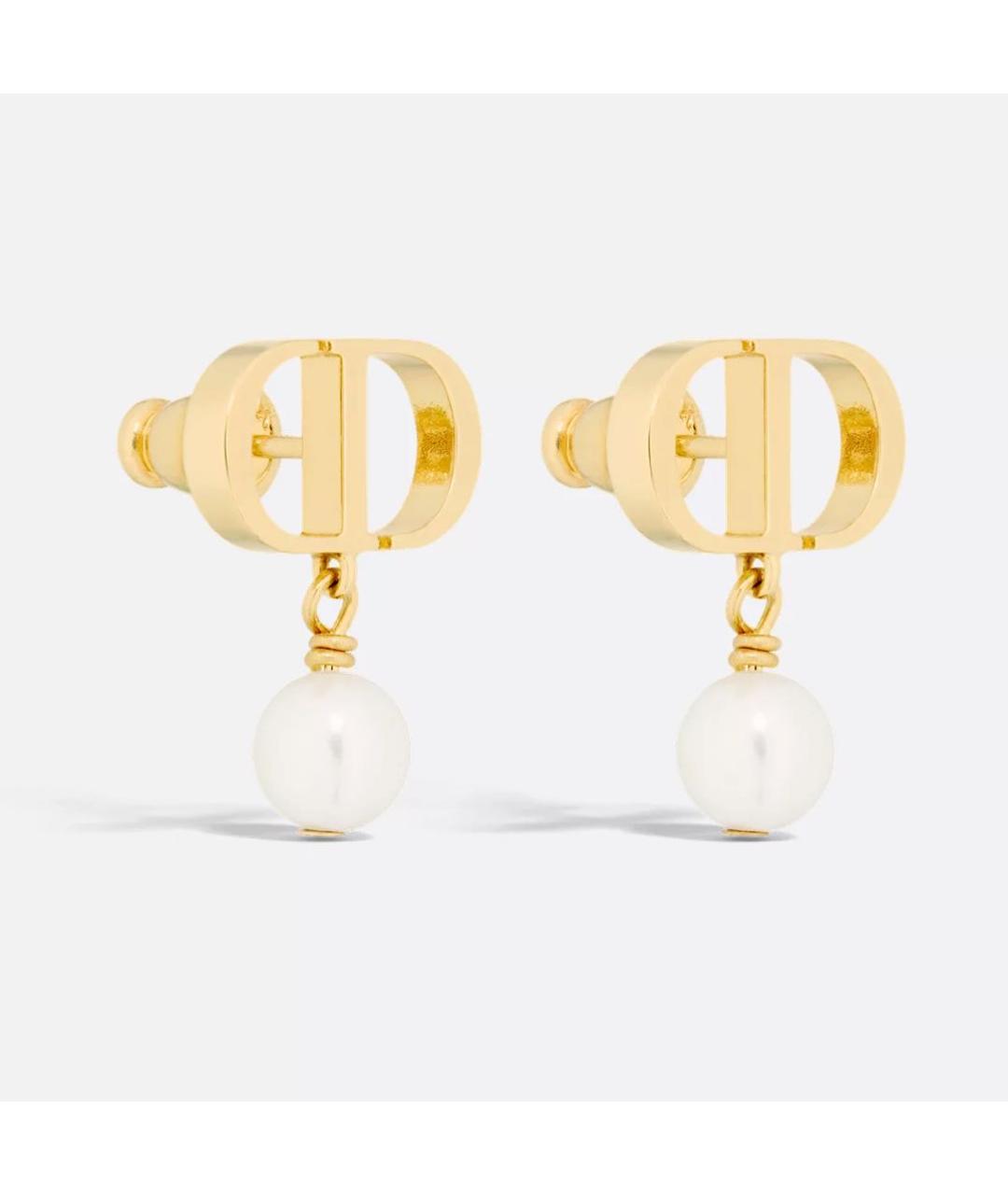 CHRISTIAN DIOR Золотые серьги, фото 3
