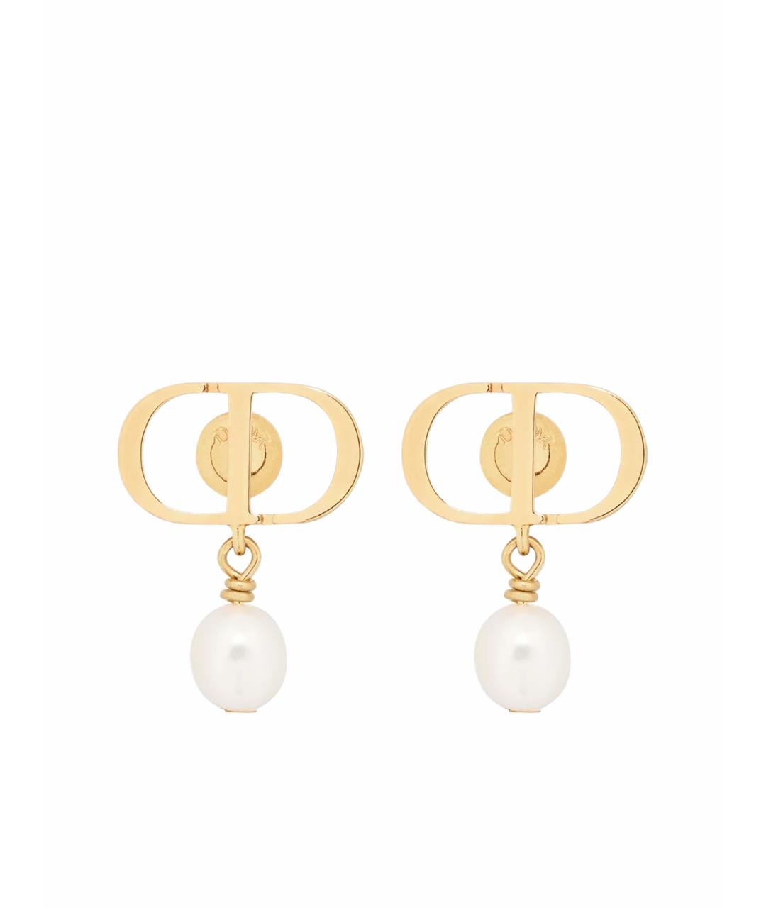 CHRISTIAN DIOR Золотые серьги, фото 1
