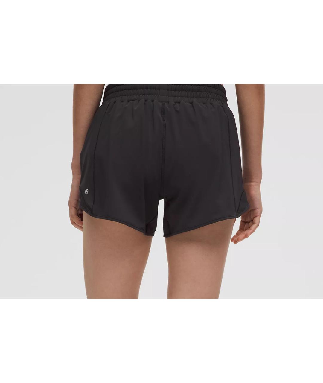 Lululemon Черные синтетические шорты, фото 4