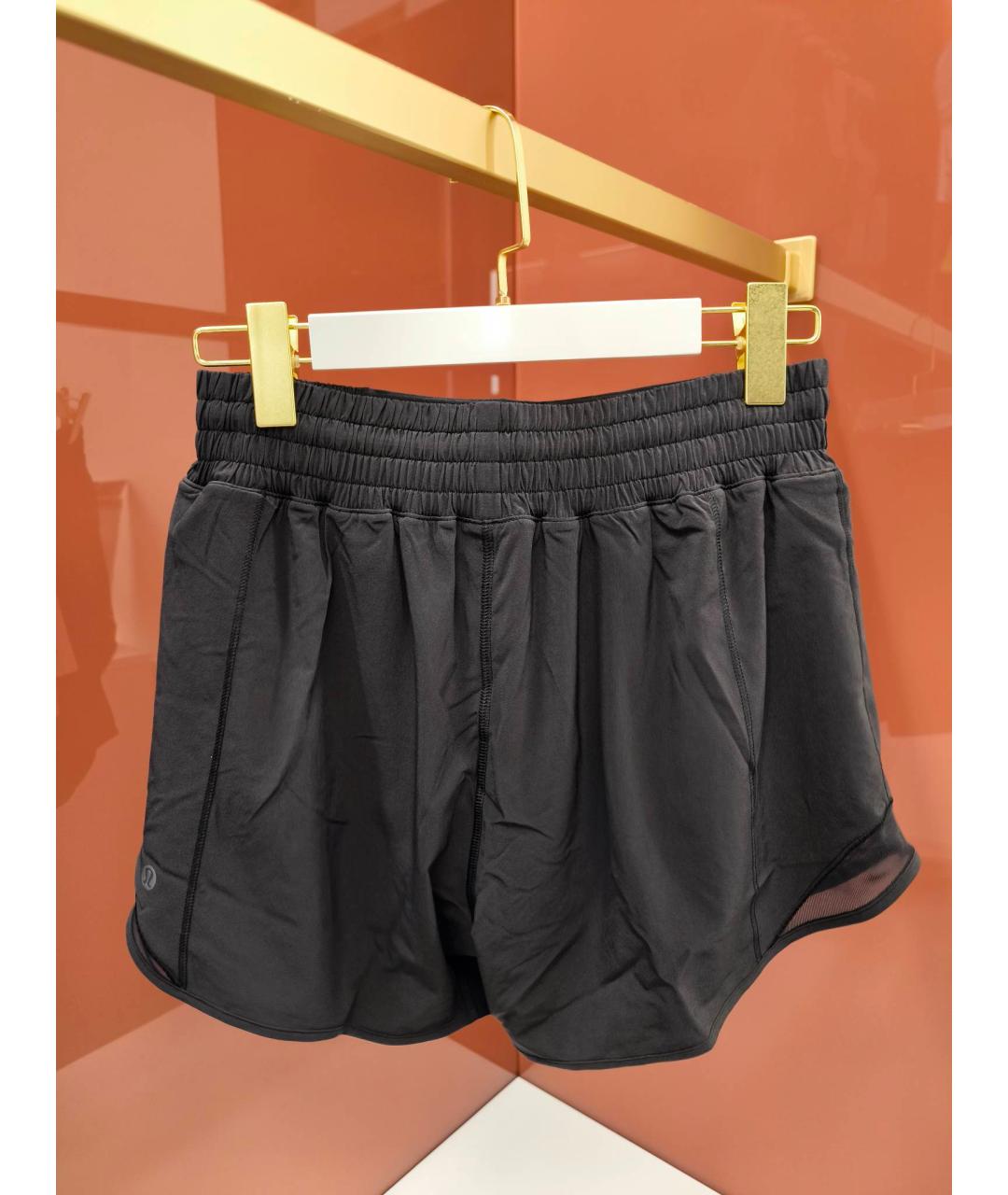 Lululemon Черные синтетические шорты, фото 2