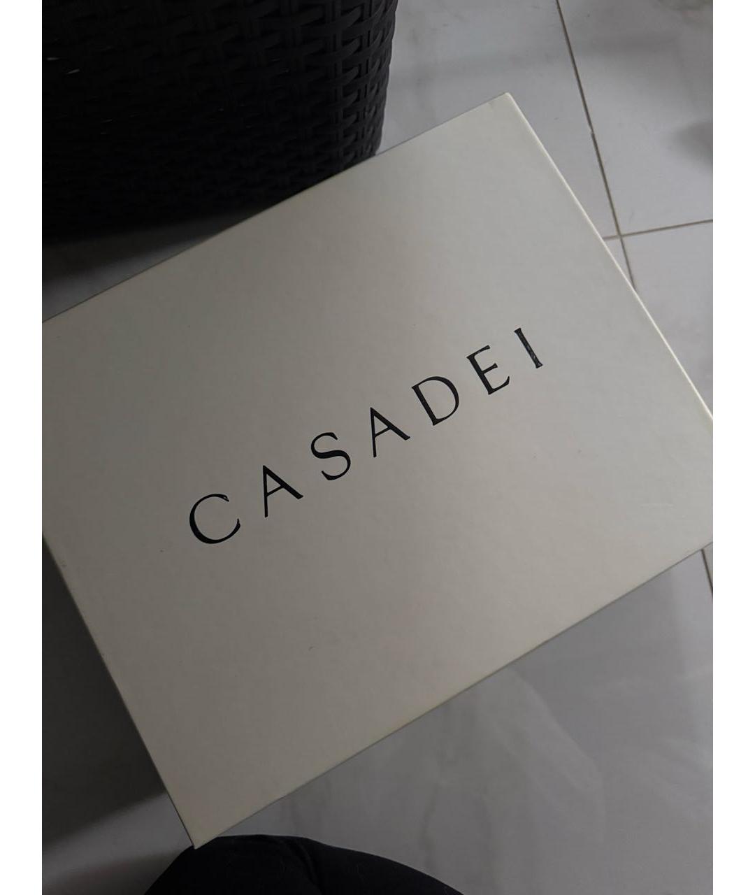 CASADEI Черные замшевые туфли, фото 6