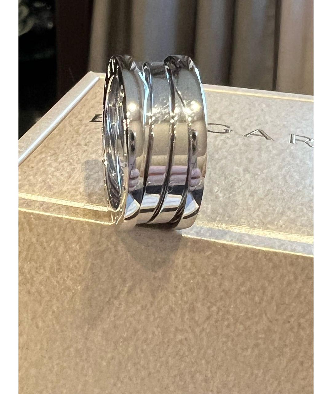 BVLGARI Серебряное кольцо из белого золота, фото 3