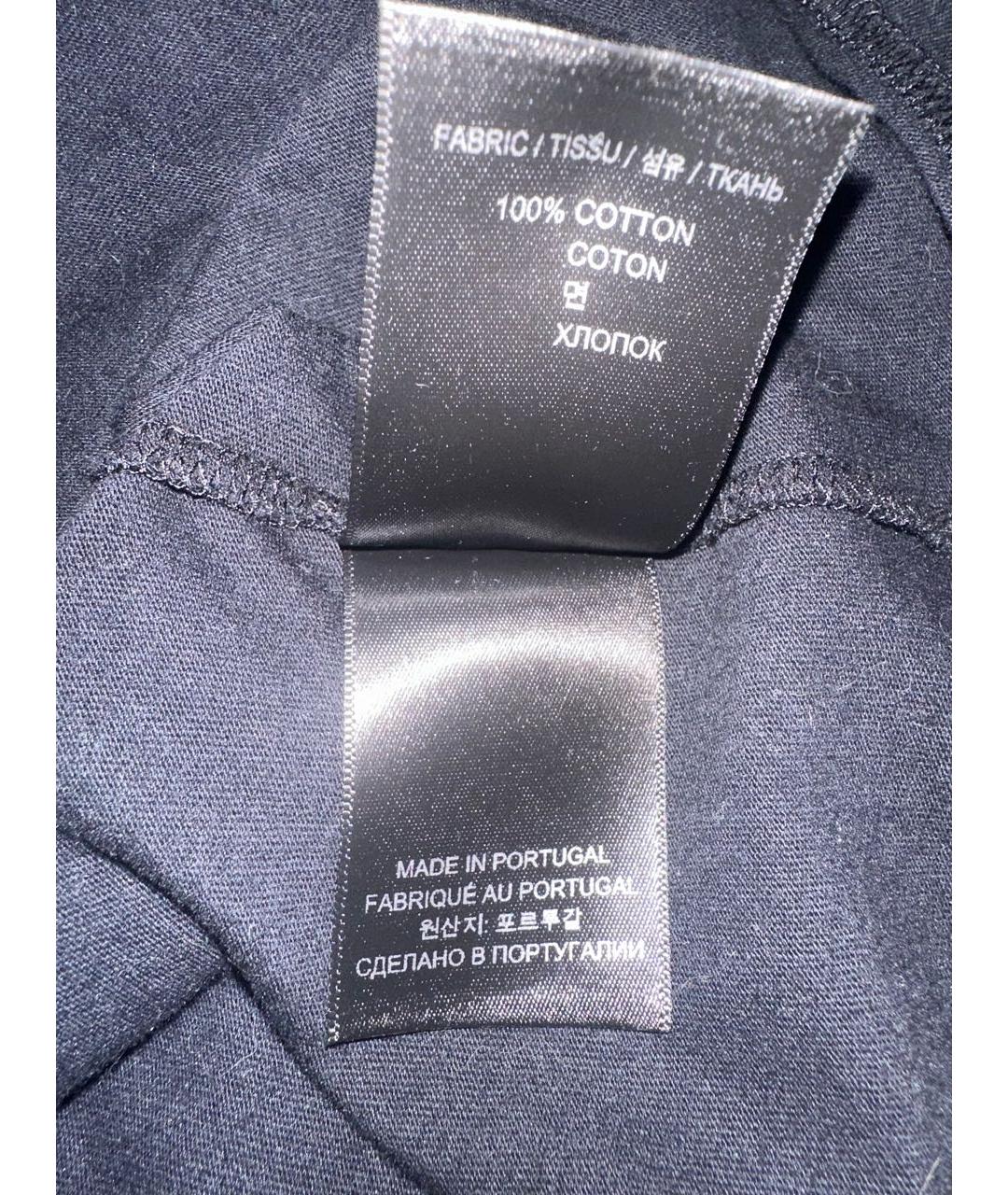 VTMNTS Черная хлопковая футболка, фото 3