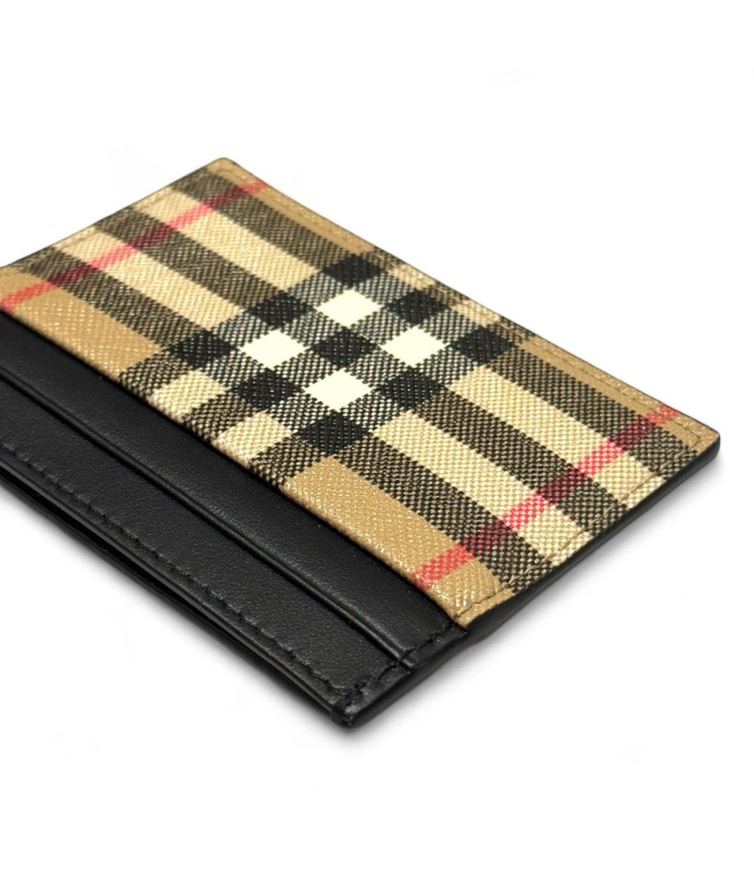 BURBERRY Синий кожаный кардхолдер, фото 4