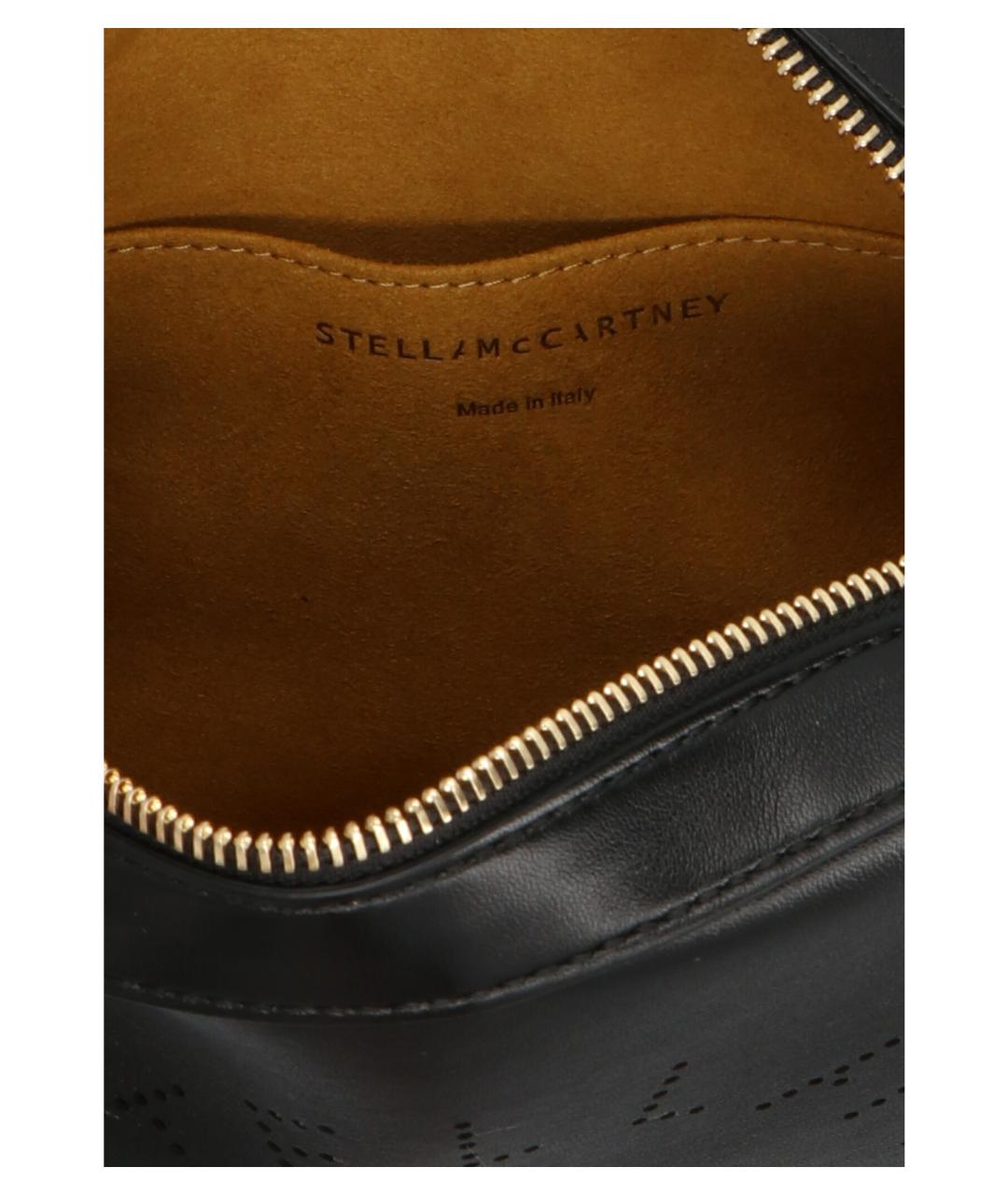 STELLA MCCARTNEY Черная сумка через плечо из искусственной кожи, фото 3