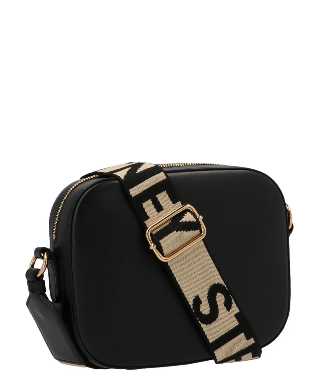 STELLA MCCARTNEY Черная сумка через плечо из искусственной кожи, фото 2