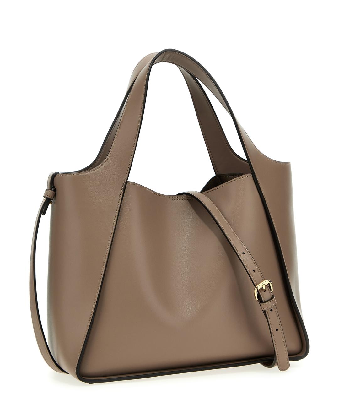 STELLA MCCARTNEY Бежевая сумка тоут из искусственной кожи, фото 2