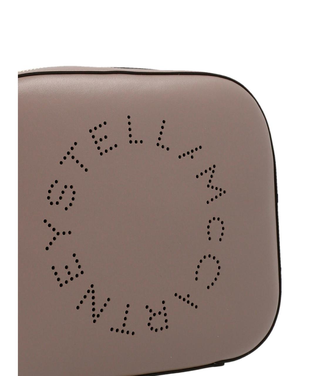 STELLA MCCARTNEY Бежевая сумка через плечо из искусственной кожи, фото 3