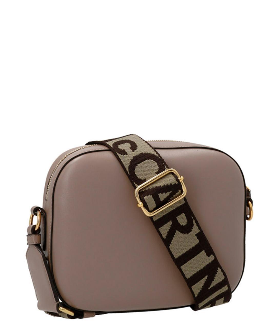 STELLA MCCARTNEY Бежевая сумка через плечо из искусственной кожи, фото 2