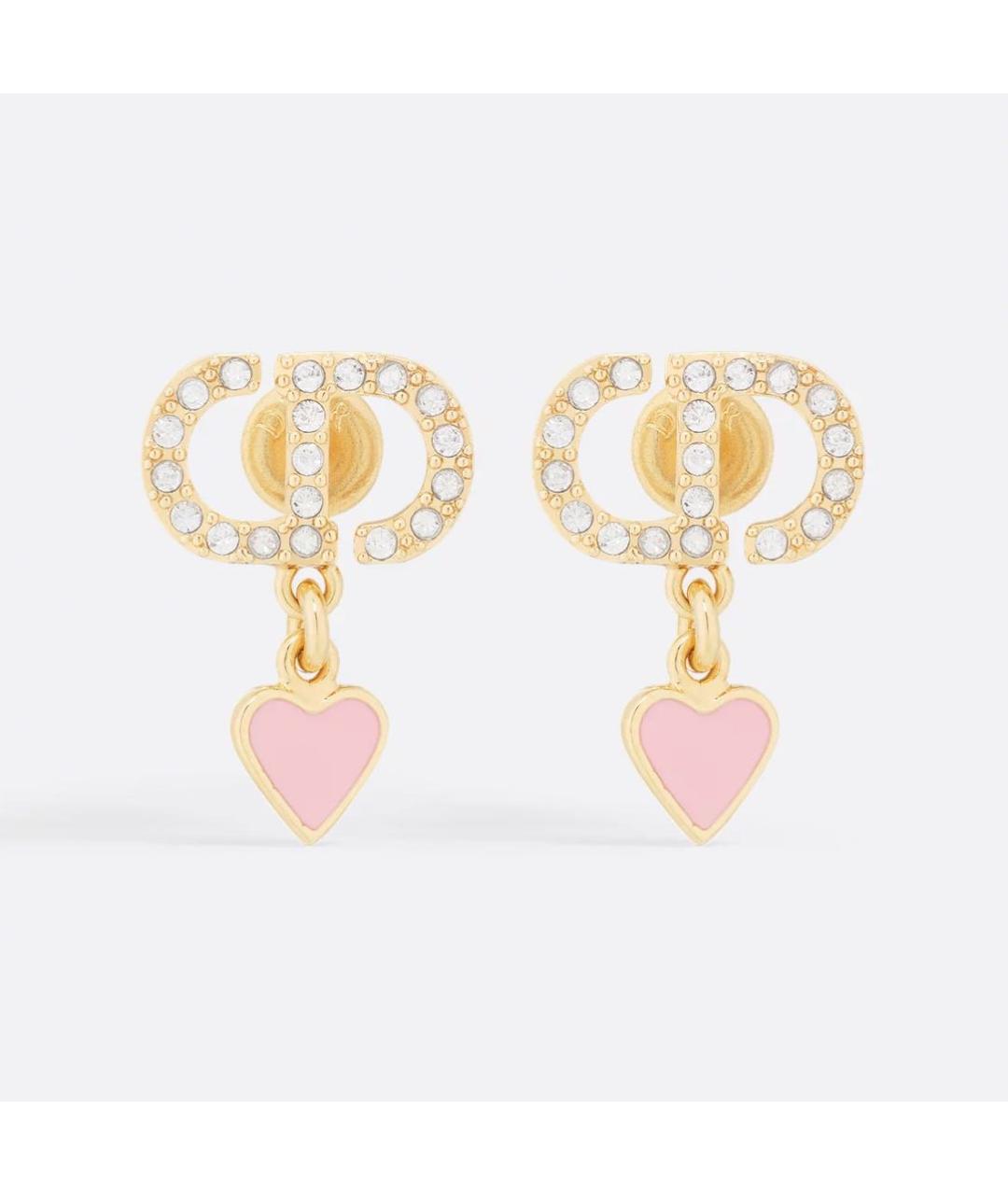 CHRISTIAN DIOR Розовые серьги, фото 4