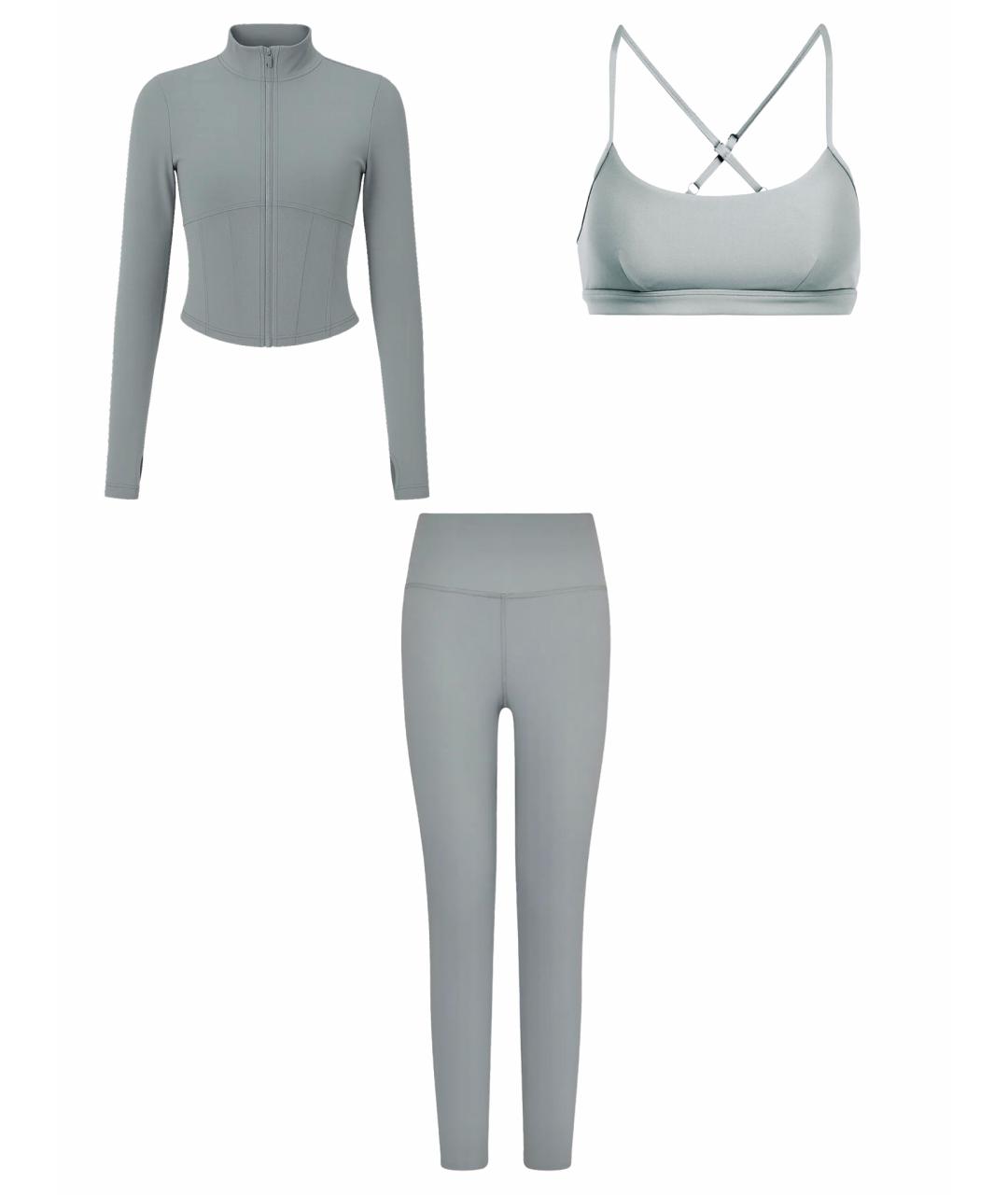 ALO YOGA Серый спортивные костюмы, фото 1