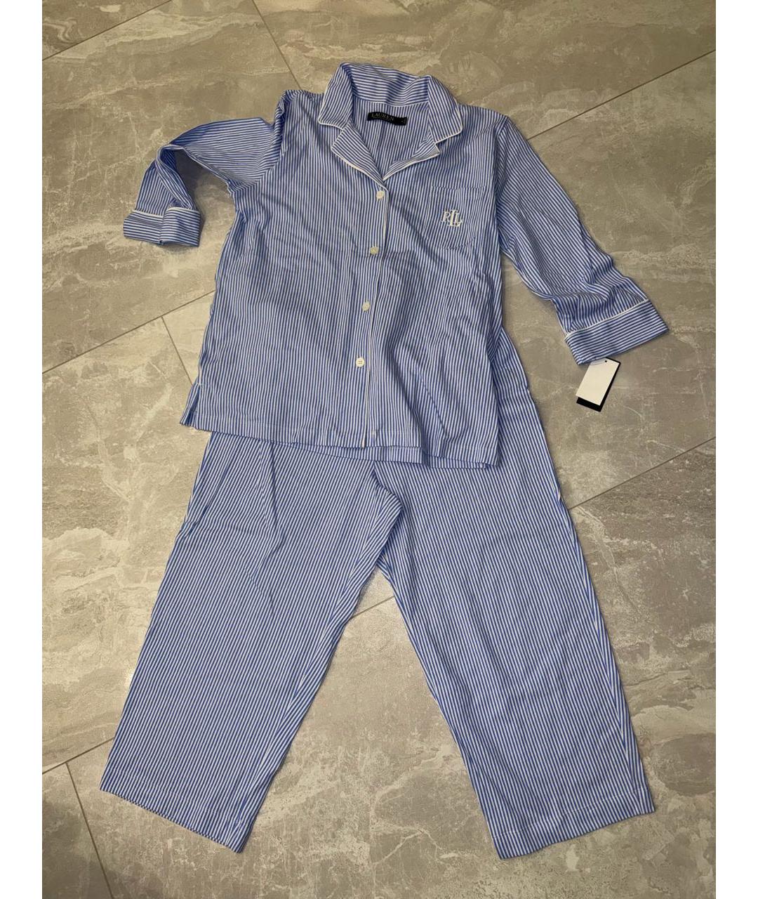 RALPH LAUREN Мульти хлопковая пижама, фото 7