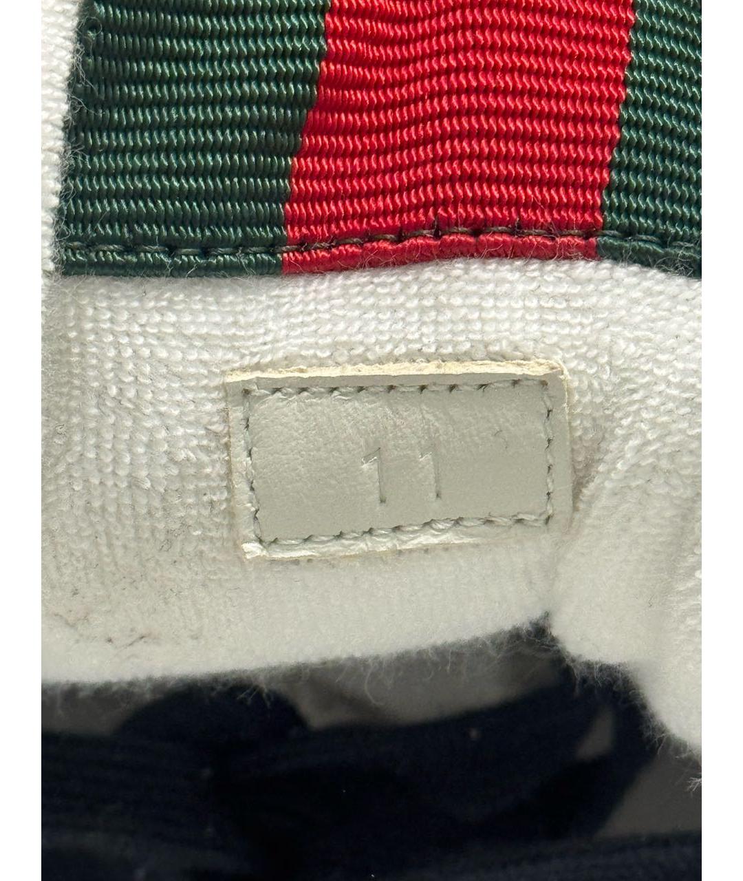 GUCCI Серые низкие кроссовки / кеды, фото 6