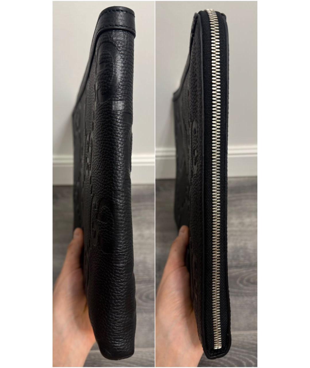 GUCCI Черная кожаная папка для документов, фото 5