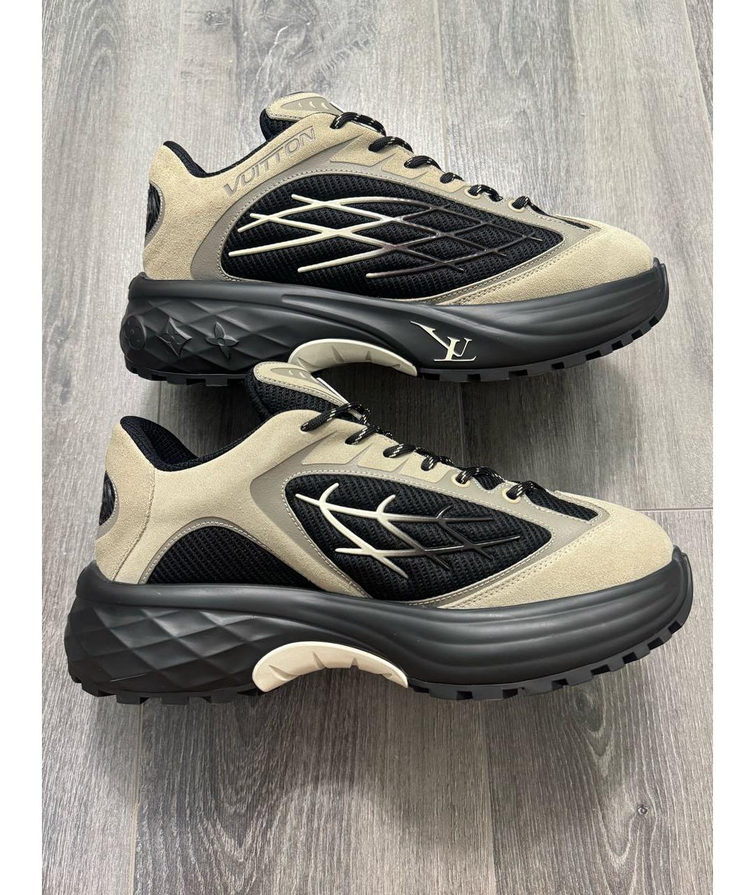 LOUIS VUITTON Мульти замшевые высокие кроссовки / кеды, фото 6