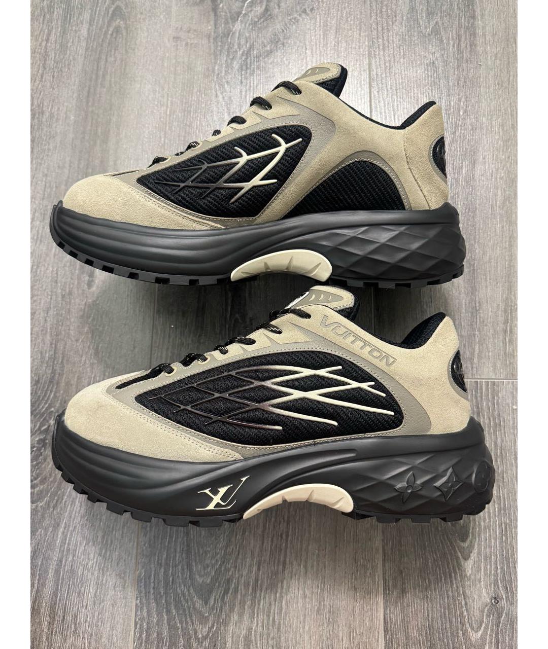 LOUIS VUITTON Мульти замшевые высокие кроссовки / кеды, фото 9