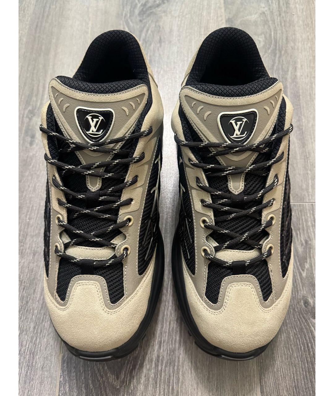 LOUIS VUITTON Мульти замшевые высокие кроссовки / кеды, фото 5