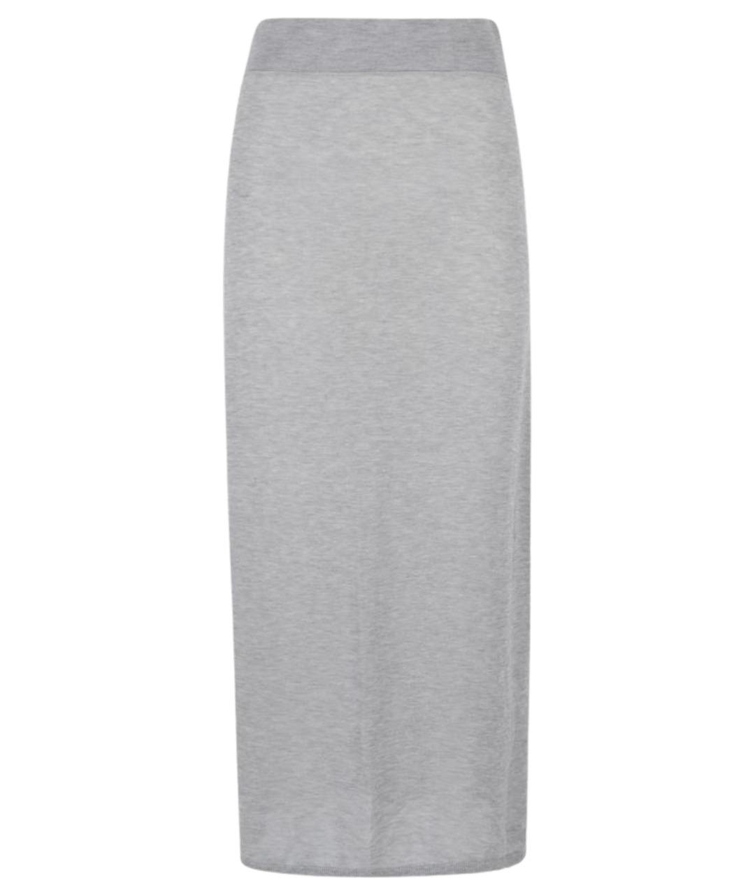 TOTEME Серая юбка миди, фото 1