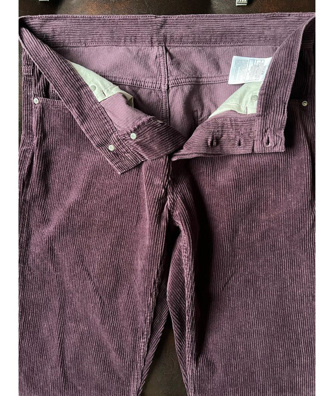 CARHARTT Фиолетовые повседневные брюки, фото 3