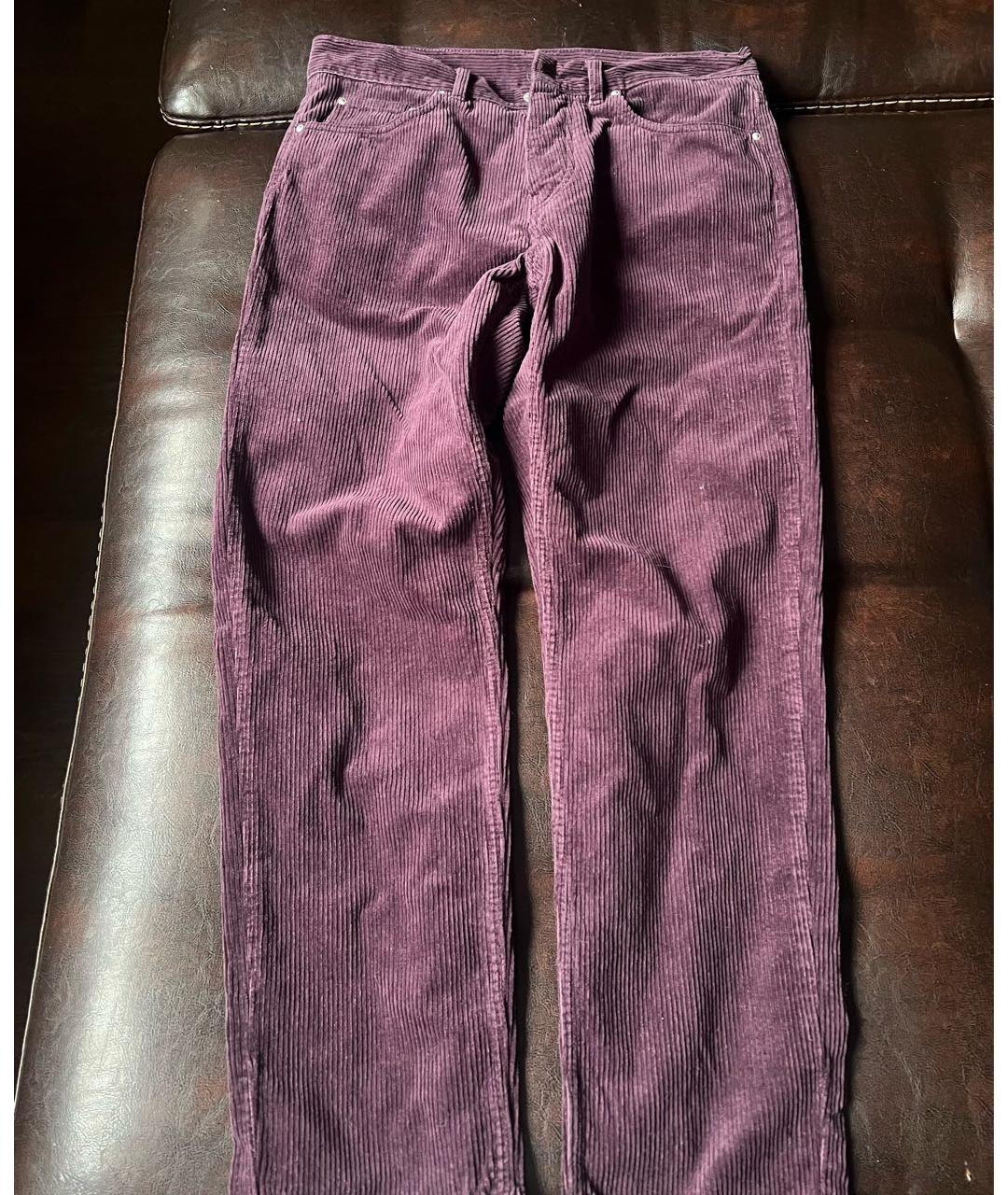 CARHARTT Фиолетовые повседневные брюки, фото 5