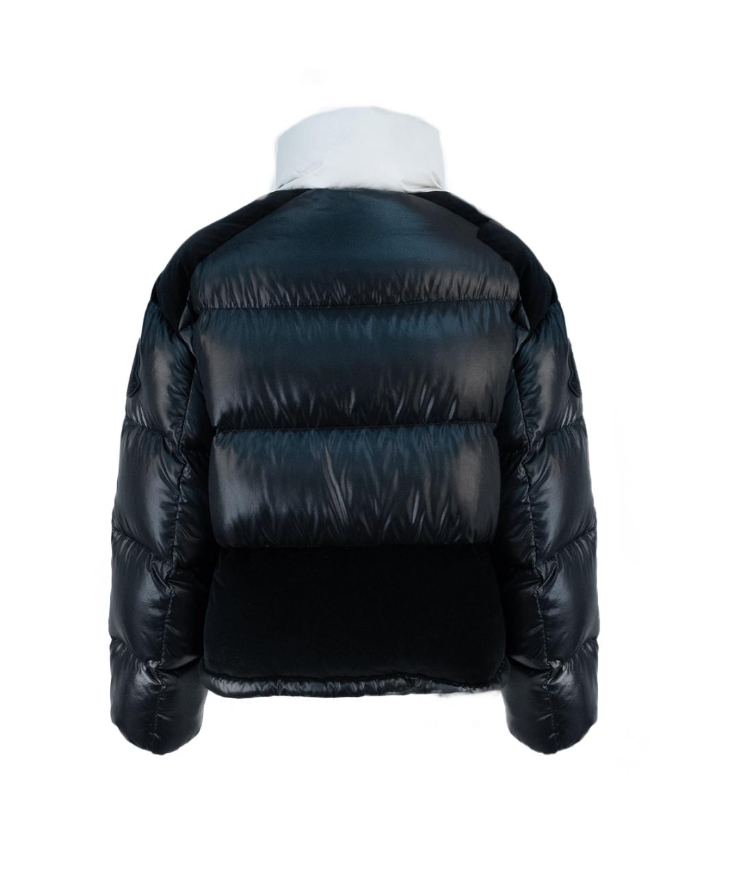 MONCLER Черная полиамидовая куртка, фото 2