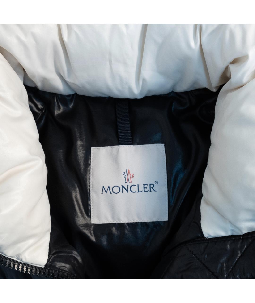 MONCLER Черная полиамидовая куртка, фото 3