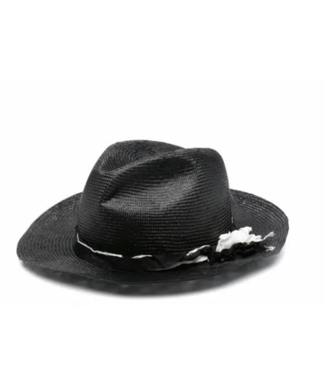 YOHJI YAMAMOTO Черная шляпа, фото 1