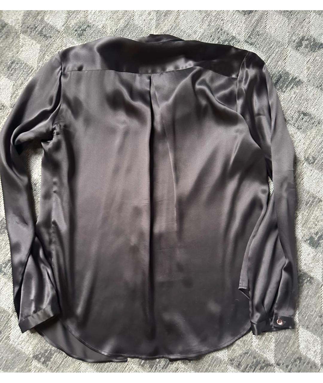 ETRO Коричневая шелковая блузы, фото 2