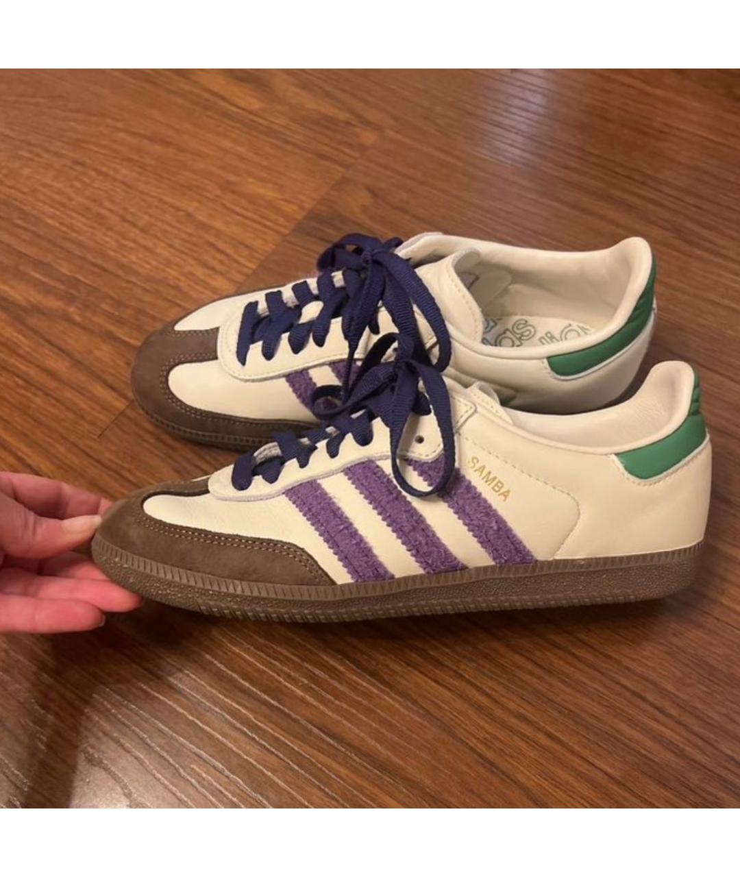 ADIDAS Мульти кожаные кеды, фото 9