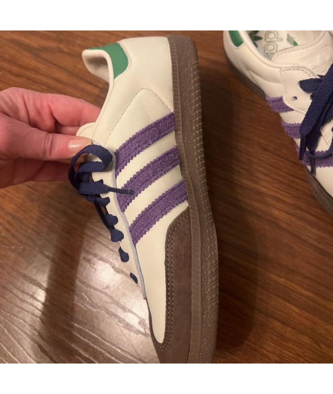 ADIDAS Мульти кожаные кеды, фото 7