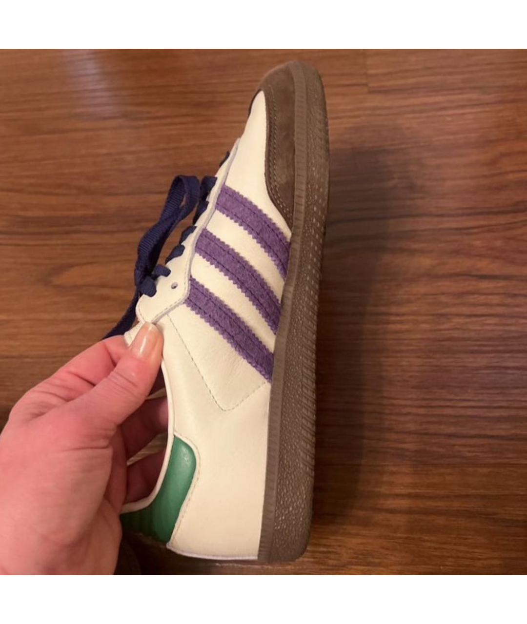 ADIDAS Мульти кожаные кеды, фото 6