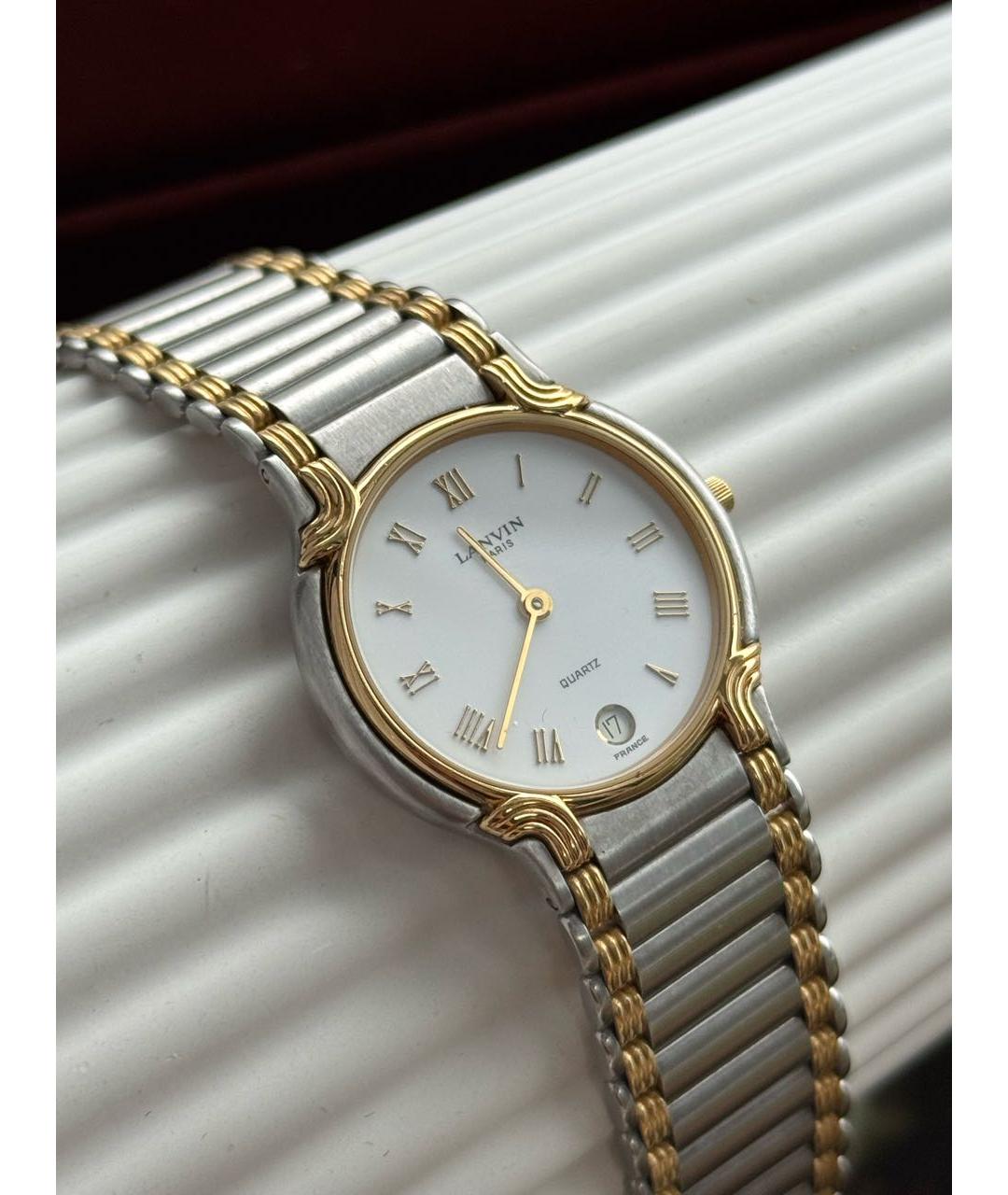 LANVIN Серебряные стальные часы, фото 5