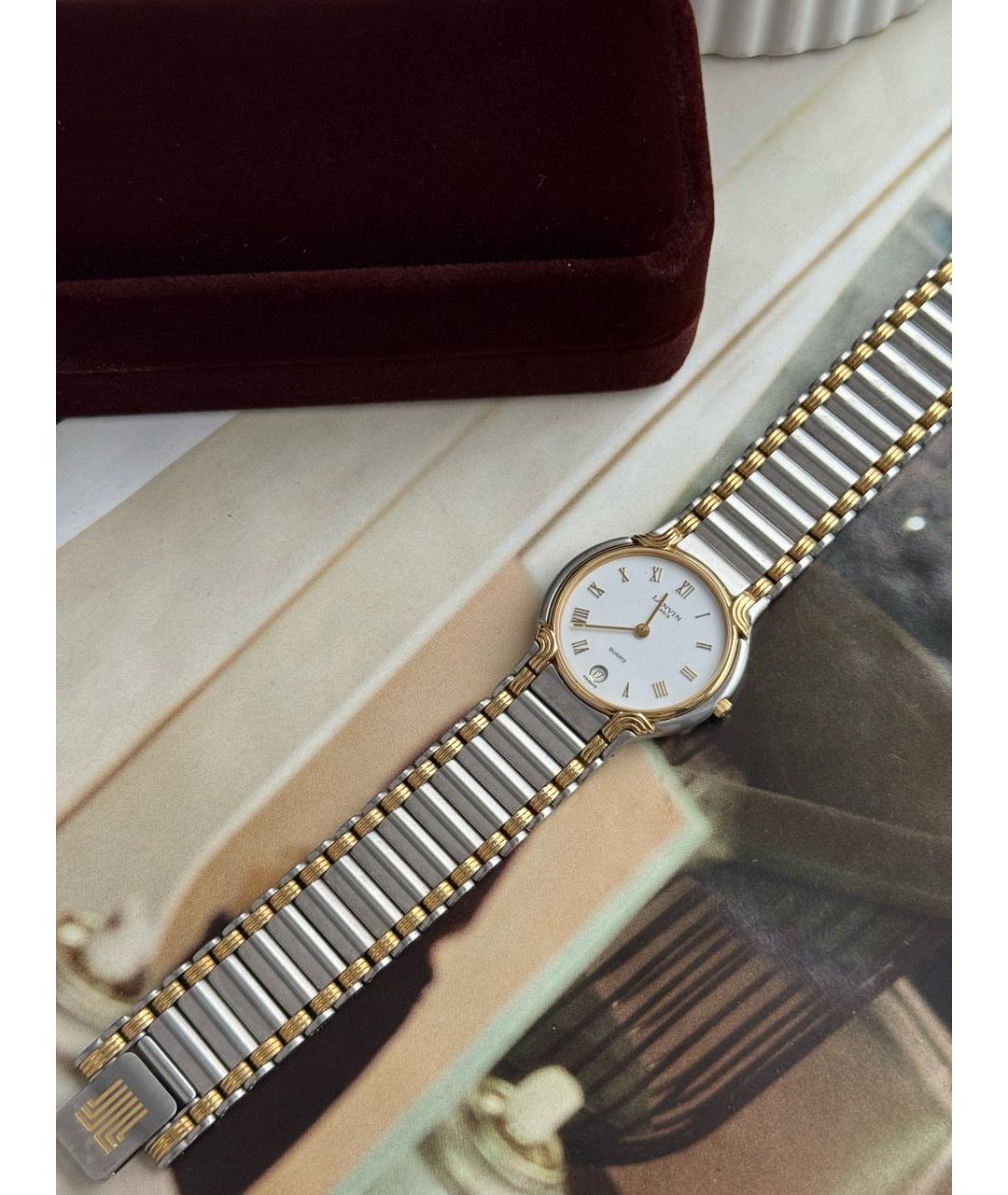 LANVIN Серебряные стальные часы, фото 7