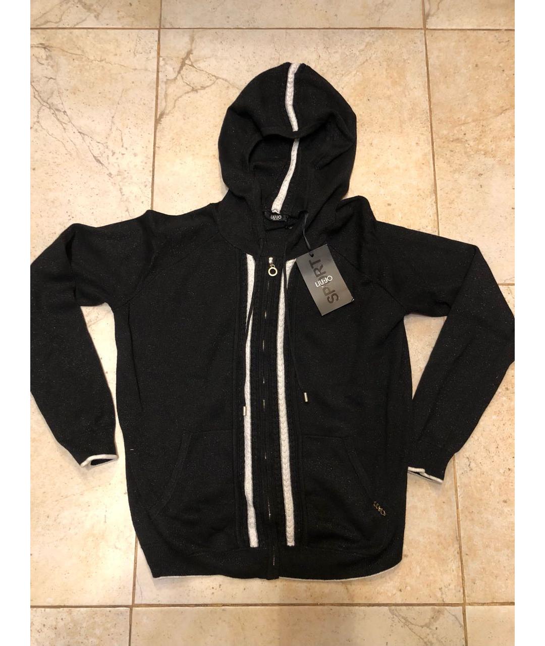 LIU JO Черный вискозный костюм с брюками, фото 9