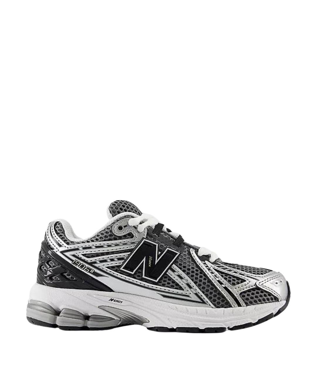 NEW BALANCE Черные кожаные кеды, фото 1