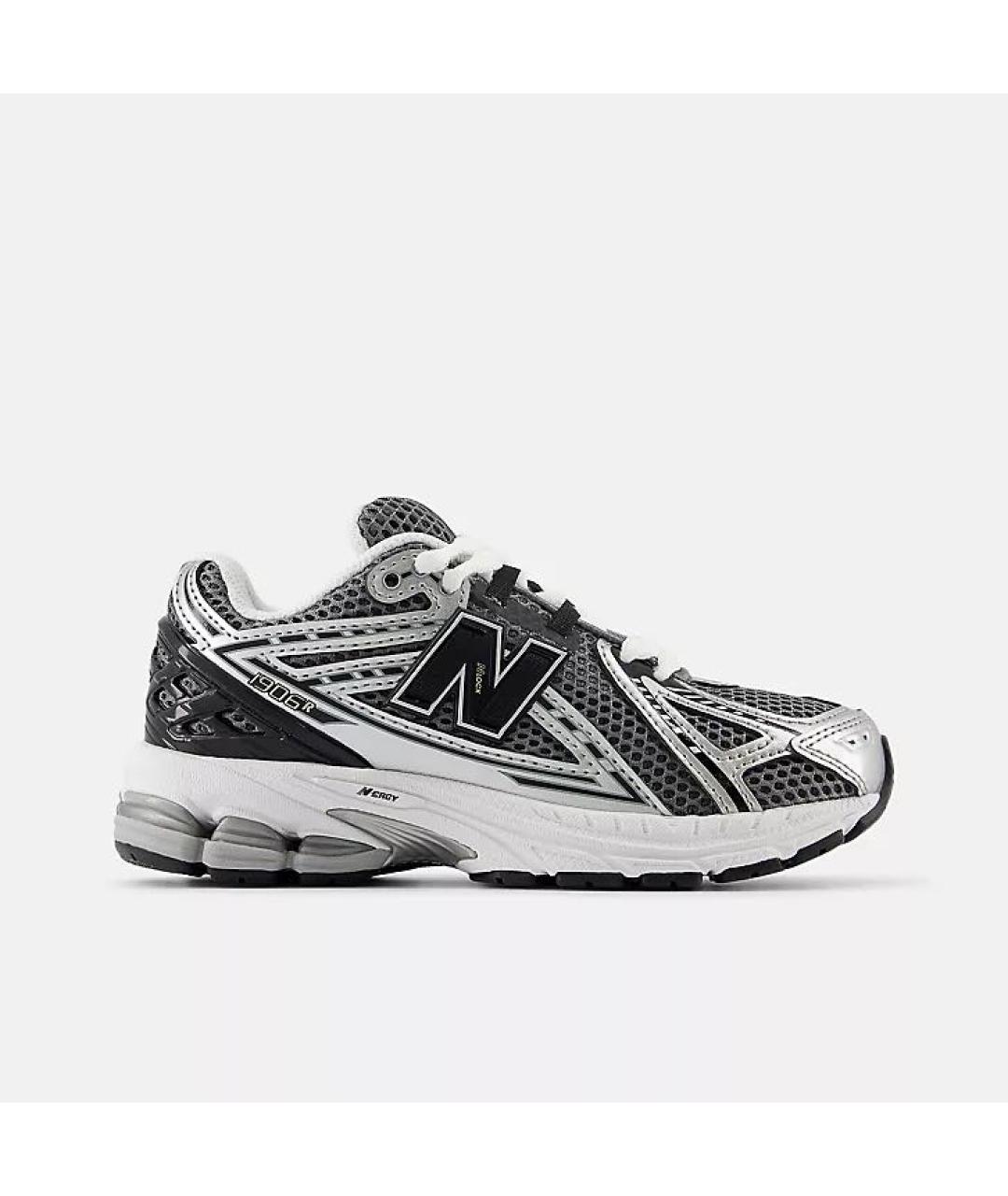 NEW BALANCE Черные кожаные кеды, фото 5