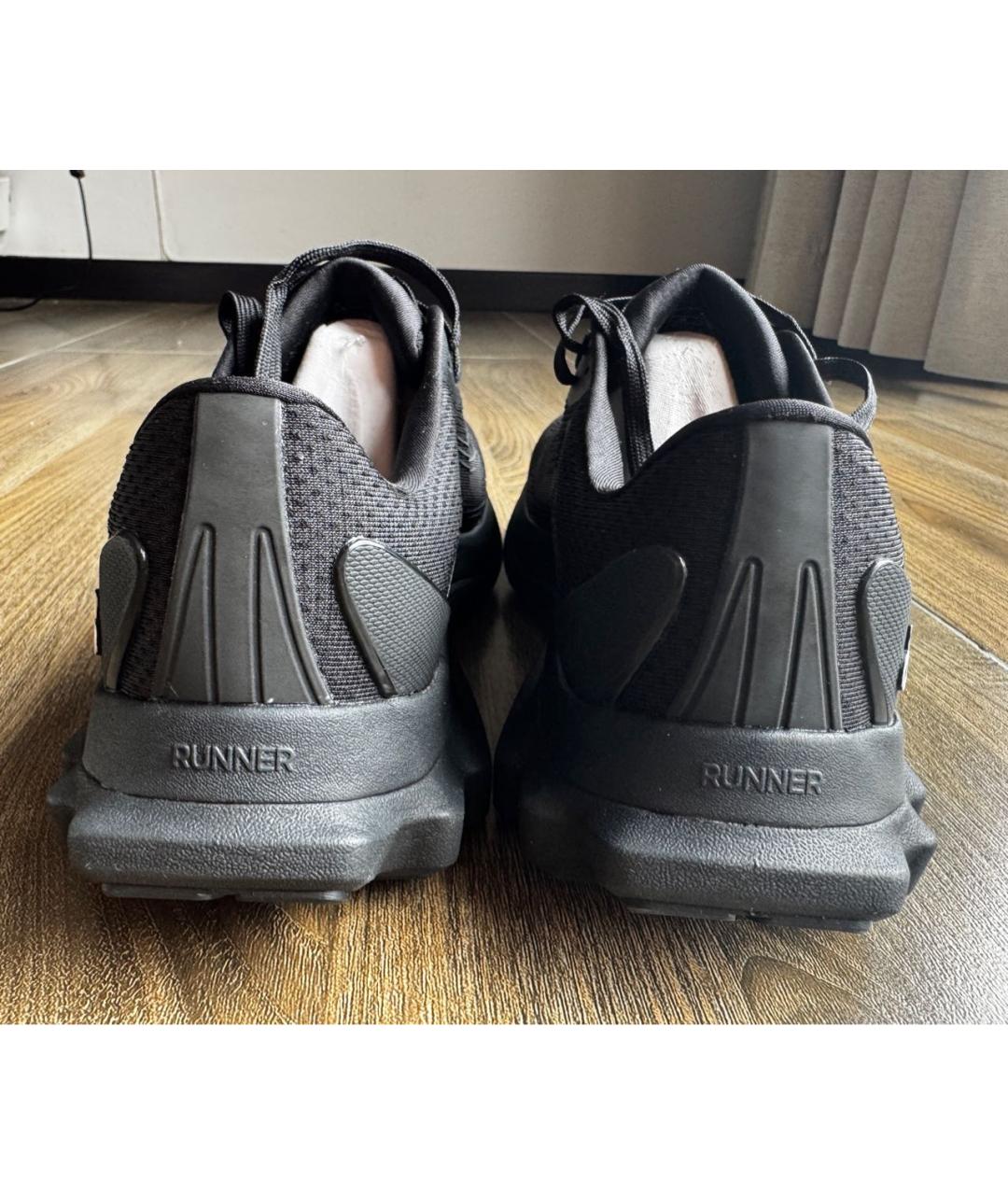 ALO YOGA Черные текстильные кроссовки, фото 4