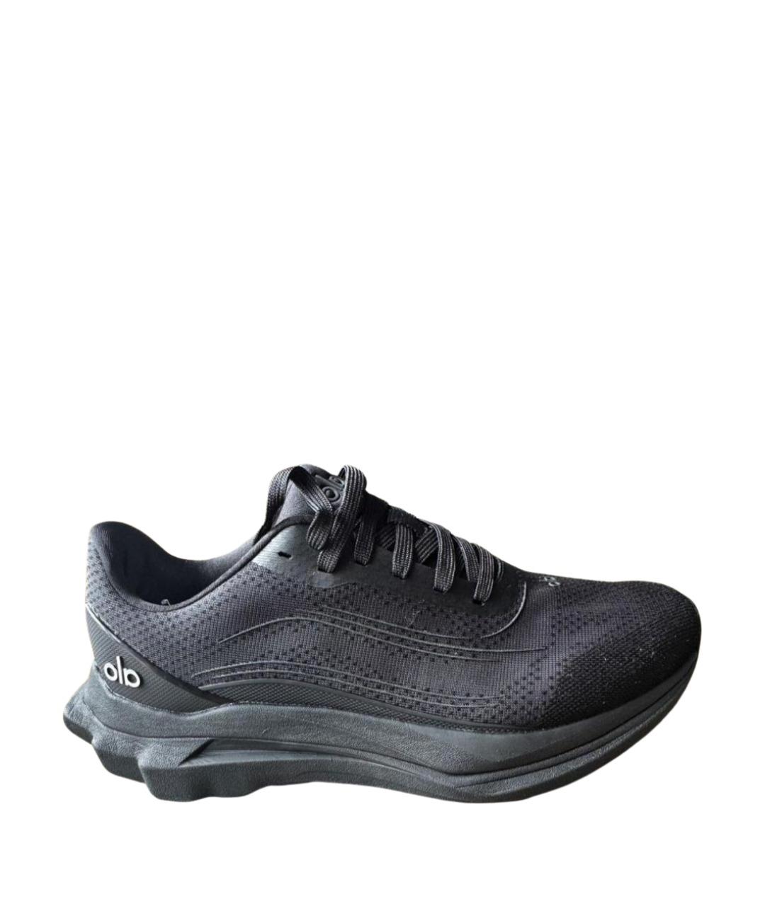 ALO YOGA Черные текстильные кроссовки, фото 1